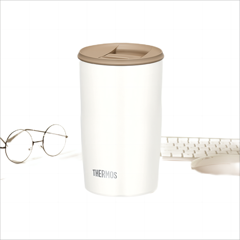 膳魔师简约咖啡杯TCDP-400  单位：只 奶油白